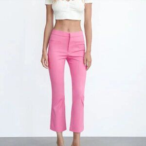 NWT ZARA | Pink Flare Pants | Sz. M
